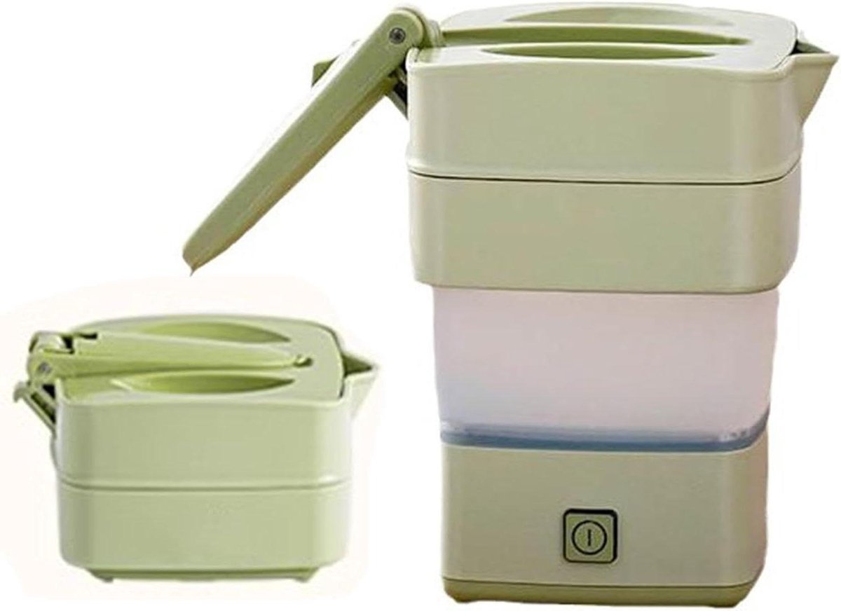 Opvouwbare Waterkoker - Reis Waterkoker Elektrisch - Water Koken Onderweg - Compact Opvouwbaar Ontwerp - 500 ml - Wit