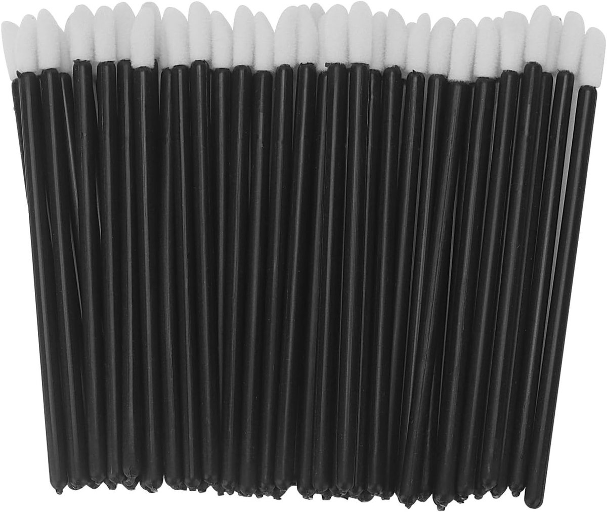 Lip Applicator en Concealer Brushes - 1000 Stuks Zwarte Lip Gloss Applicators voor Make-up Gebruik