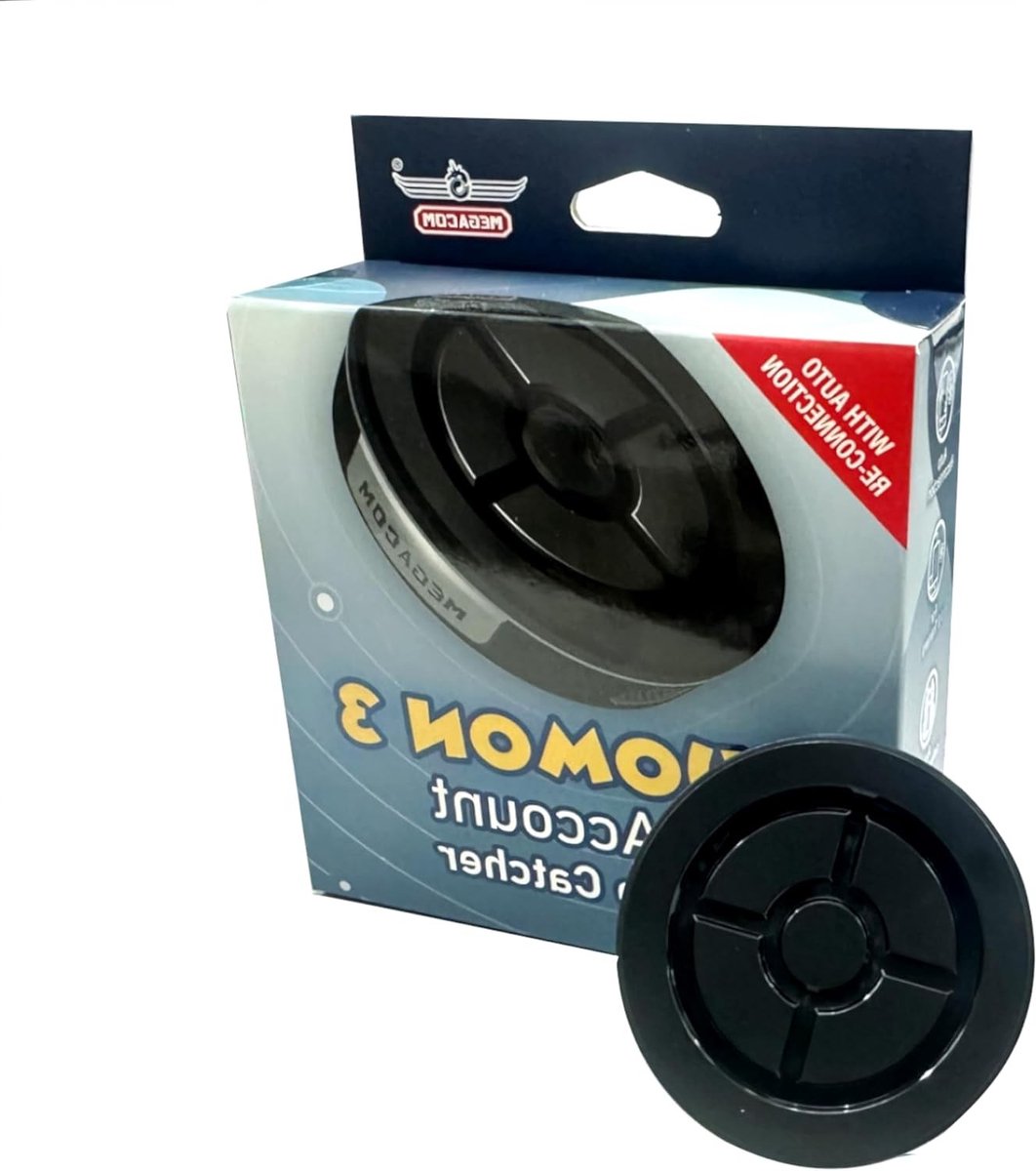Draadloze DuoMon 3 Standard met Automatische Catch en Rotator, 20M Bluetooth Bereik, Vibratie Meldingen, Dual Charger en Dual Player voor iOS en Android