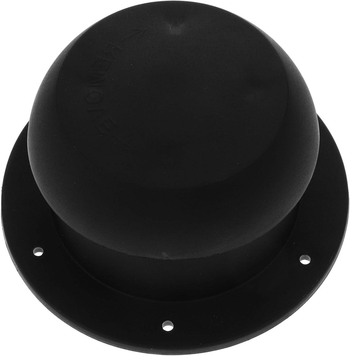 Ventilatiekap Camper - Afvoerluchtkap - Frisse Lucht - Waterdicht Ontwerp - 13.5 cm - Zwart