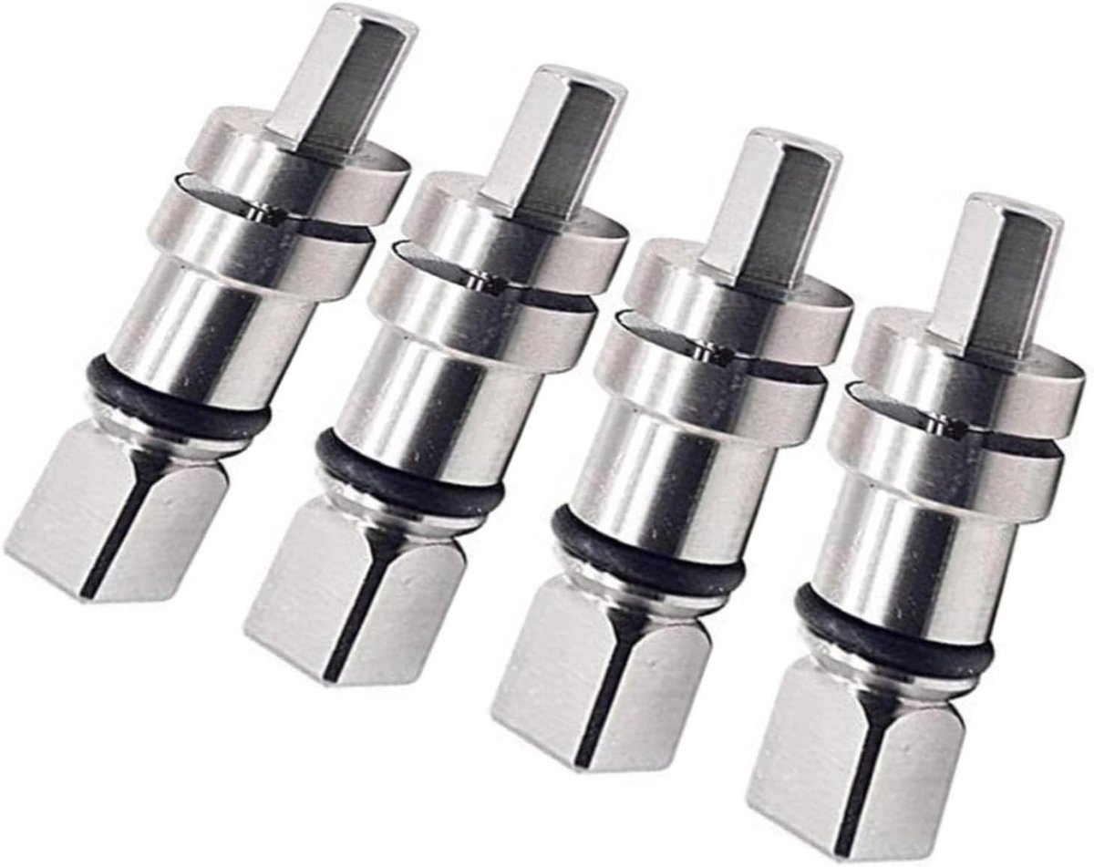 Koppelingsas - Reparatiedeel Aandrijfas - Pasta Maken - Directe Vervanging - 4 Stuks - Zilver