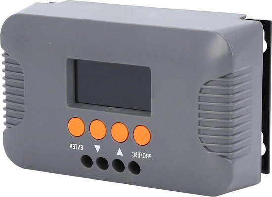 MPPT Solar Laadregelaar - Zonne Energie Controller - Voertuigen Opladen - Boost Spanning Technologie - 10A 24V/72V - Grijs