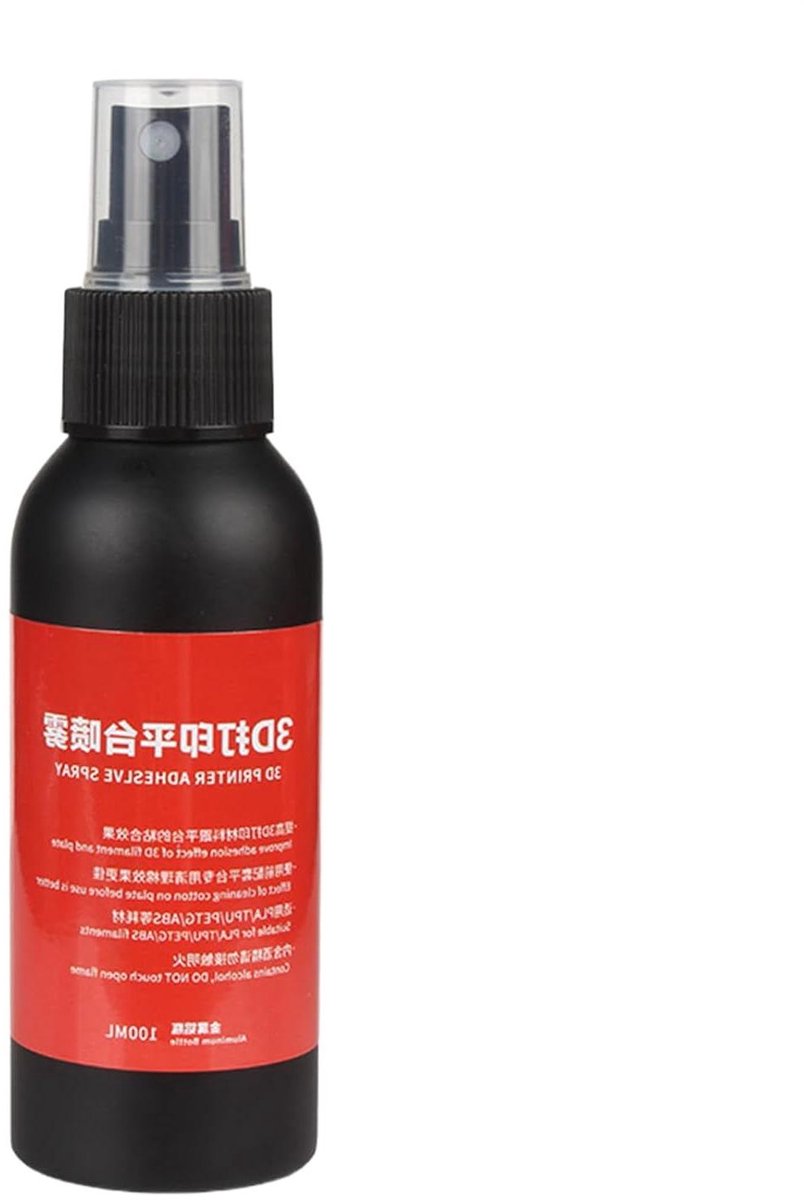 3D Printer Lijm - Print Stabilisator Spray - Printen Zonder Kromtrekken - Hoge Hechting - 100 ml - Transparant