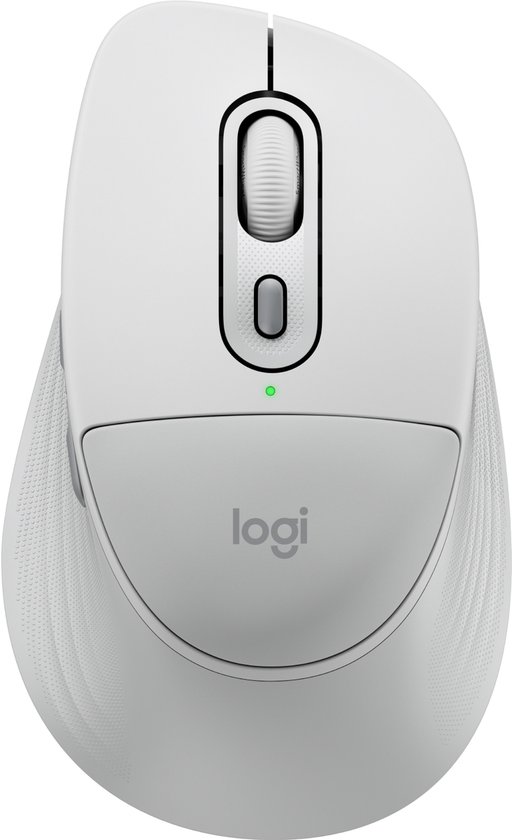 Logitech Signature Comfort Plus M850 L Draadloze Muis Off-White