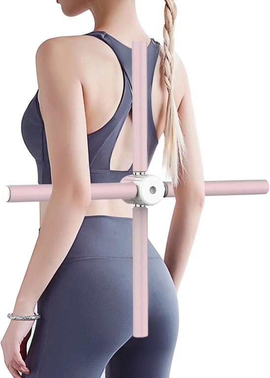 Yoga Stick - Houdingscorrector Rug - Houding Verbeteren - Intrekbaar Ontwerp - 52-80 cm - Niet gespecificeerd — afbeelding 4