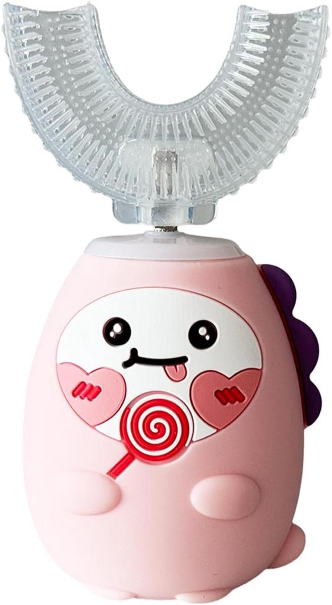 Elektrische Kinder Tandenborstel - U-vormige Tandenborstel - Tanden Poetsen - Automatische Boogaanpassing - 1016 cm - Blauw