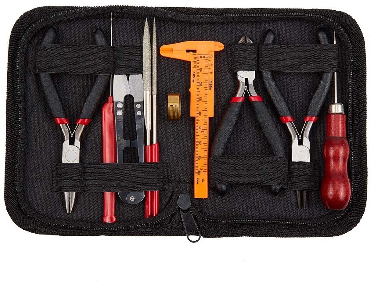 Dailygoody - DIY Sieraden Tool Set - 10 stuks - Compleet en veelzijdig - Geschikt voor sieraden maken - Perfect voor hobbyisten - Inclusief tang en sc