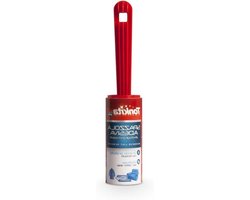 Kledingroller - Pluisroller Lintroller - Kleding Reinigen - Zelfklevende Vellen - 21 cm - Blauw