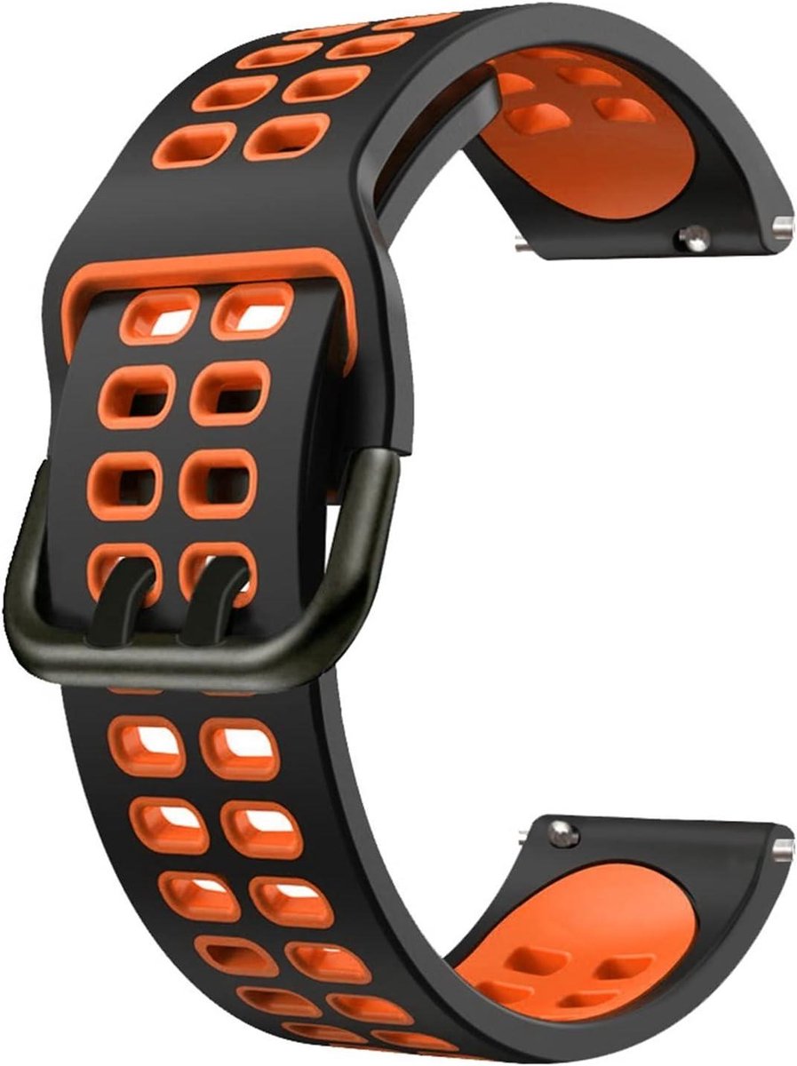 Siliconen Bandjes - Polsband Horloge - Sporten Trainen - Verstelbare Lengte - 22 mm - Agate