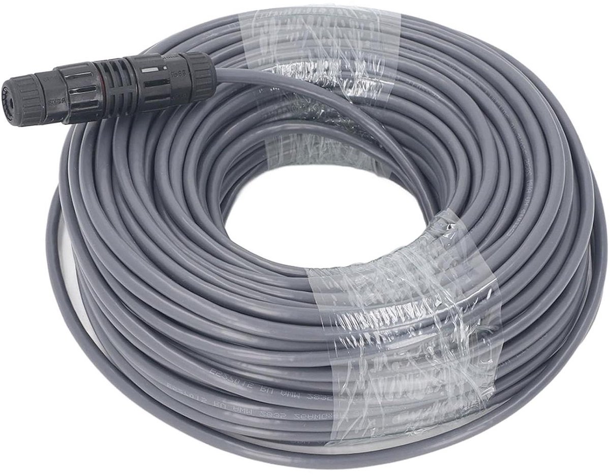 Starlink Verlengkabel - Ethernet Kabel - Internet Uitbreiden - IP68 Waterdicht - 30 meter - Zwart