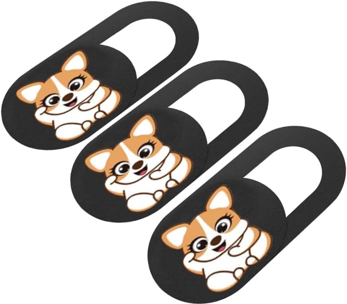 Webcam Covers - Privacy Slider - Privacy Beschermen - Ultradun Ontwerp - 1.9 x 0.7 cm - Oranje