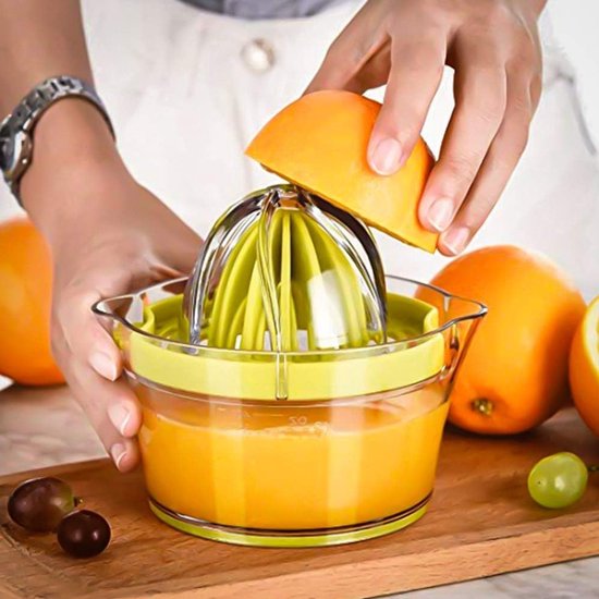 Handmatige Citruspers met Maatbeker en 4-in-1 Functie — afbeelding 2