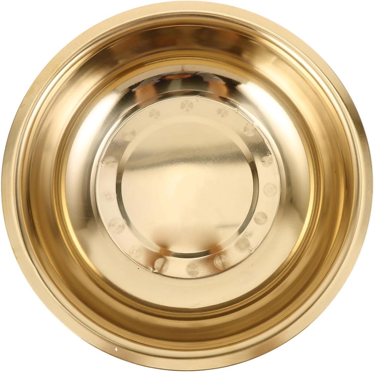 Papieren Vuurplaats - Brandbak Metaal - Papier Verbranden - Grote Capaciteit - 37x37x12cm - Goud