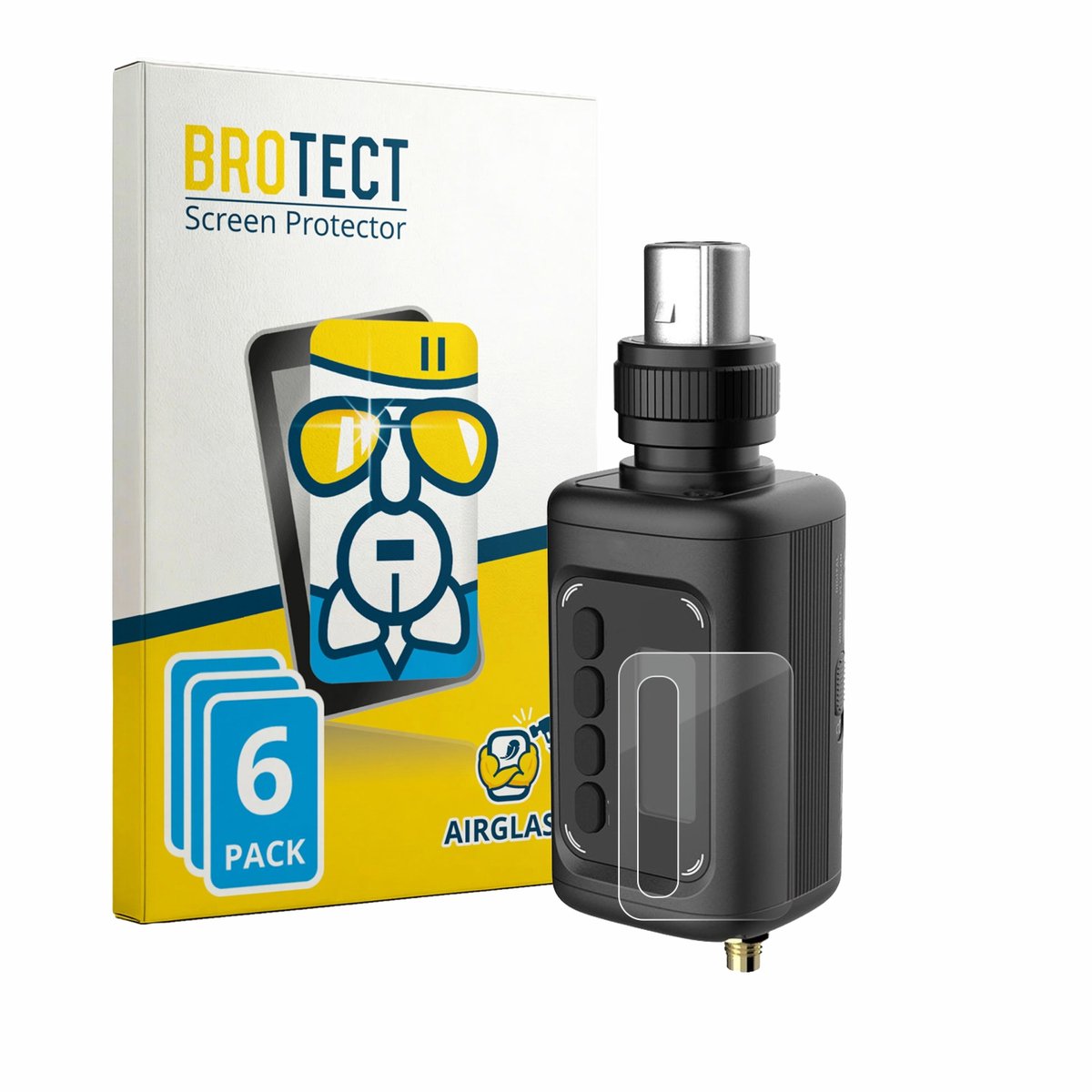 Screenprotector 6 Stuks voor Deity THEOS DXTX Beschermglas transparant