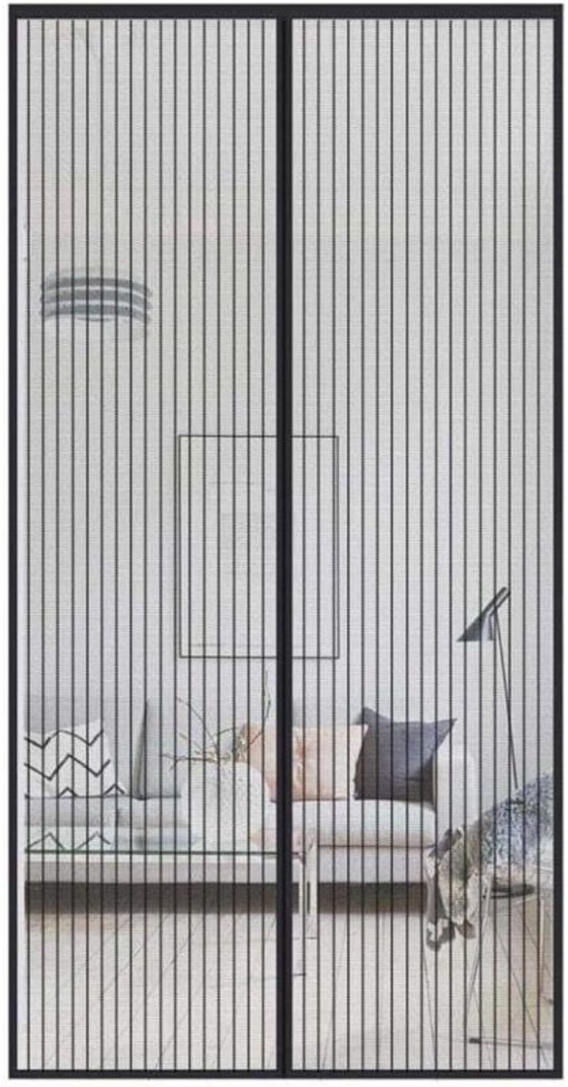 Magnetisch muggennet, insectenwerend gordijn, 120 x 240 cm