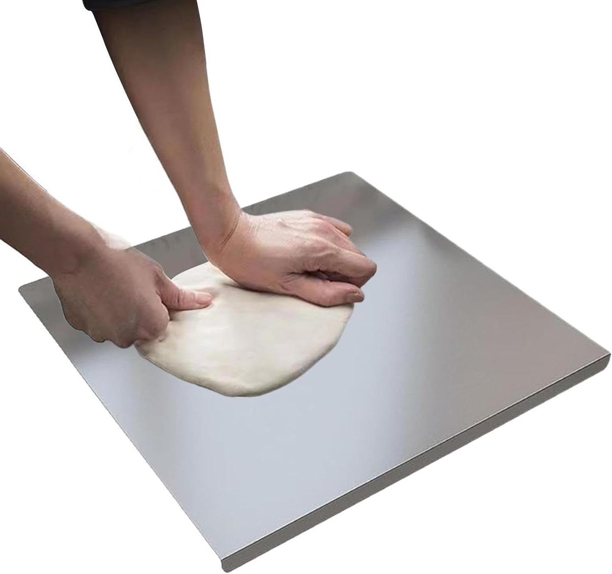 Snijplank - Hakblok - Maaltijdbereiding - Dubbelzijdig - 458 x 315 cm - Zilver