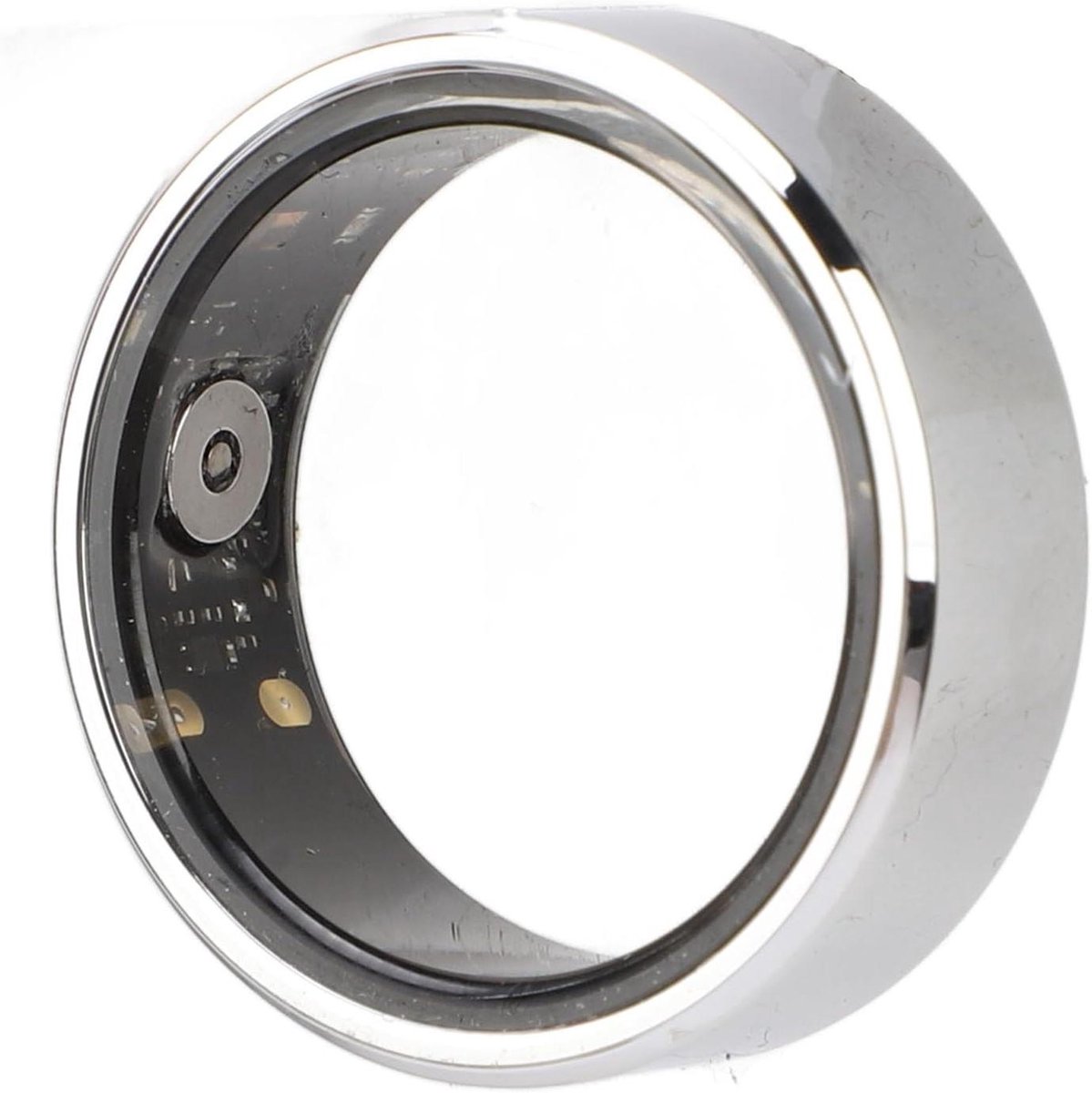Slimme Ring - Gezondheidstracker - Activiteiten Monitoren - IP68 Waterdicht - Maat 10 - Zilverkleurig