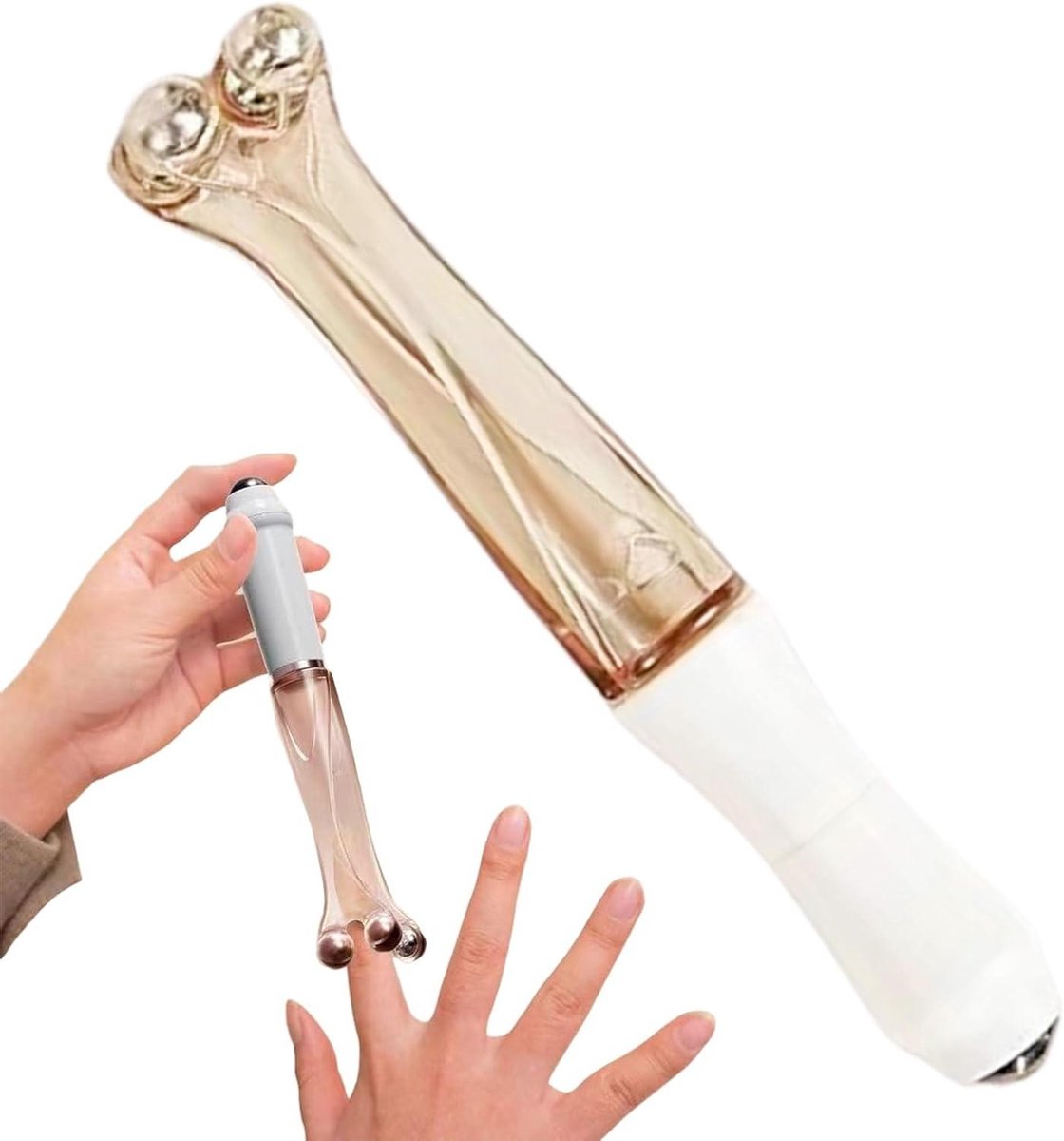 Vingermassageapparaat - Handroller Ontspanning - Handvermoeidheid Verlichten - Driedimensionale Massagekop - 19.3 x 5.7 x 4.2 cm - Niet gespecificeerd