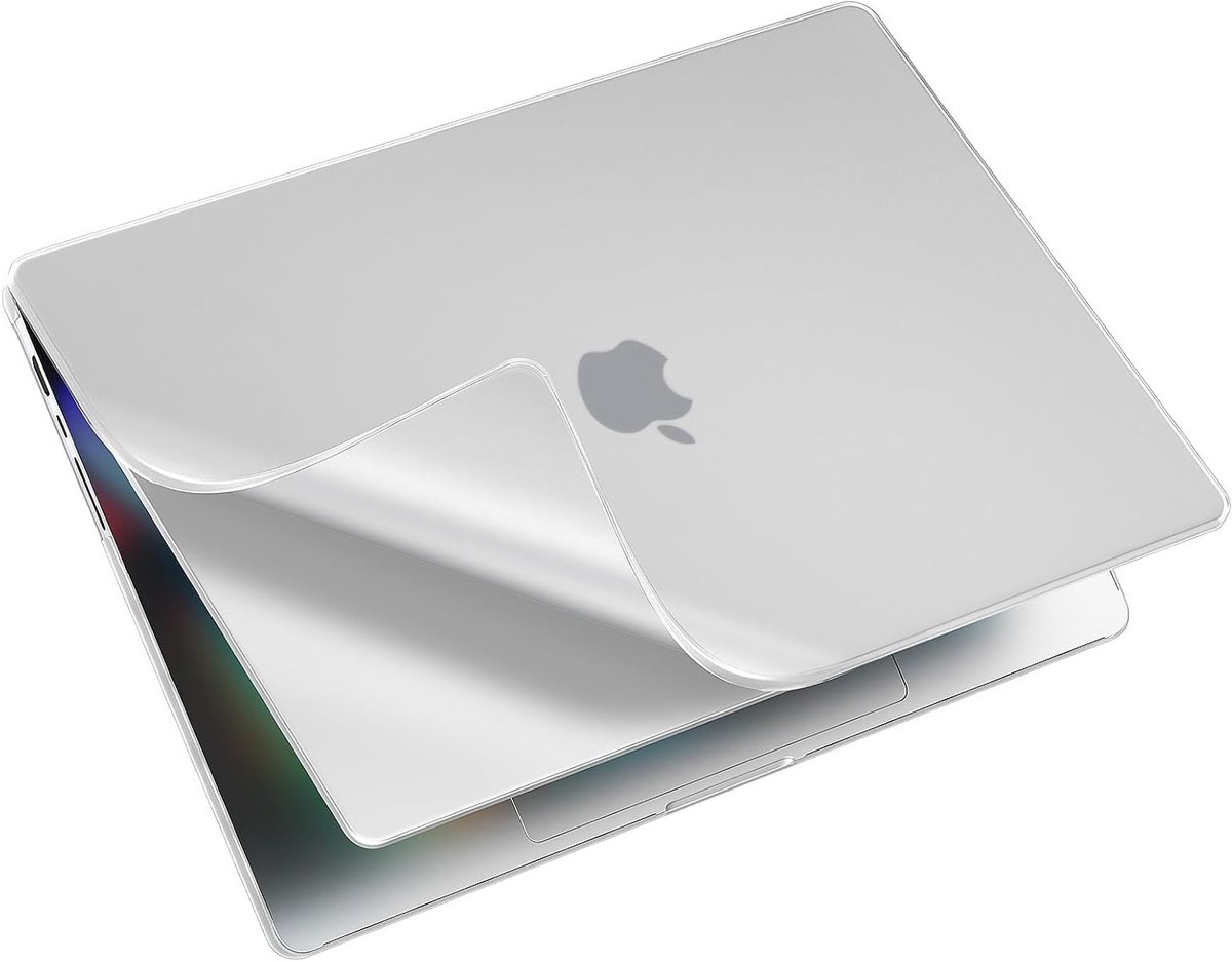 Zachte Matte Beschermcase voor MacBook Pro 14 inch (2021-2026) - Perfecte Pasvorm, Lichtgewicht en Matte Witte Afwerking