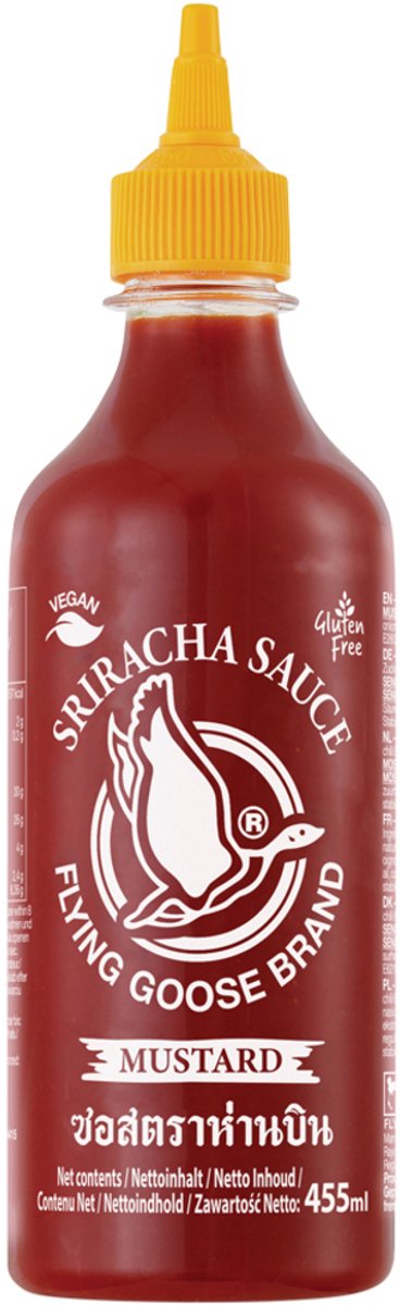 Flying Goose Srirachasaus mosterd 6 x 455 ml