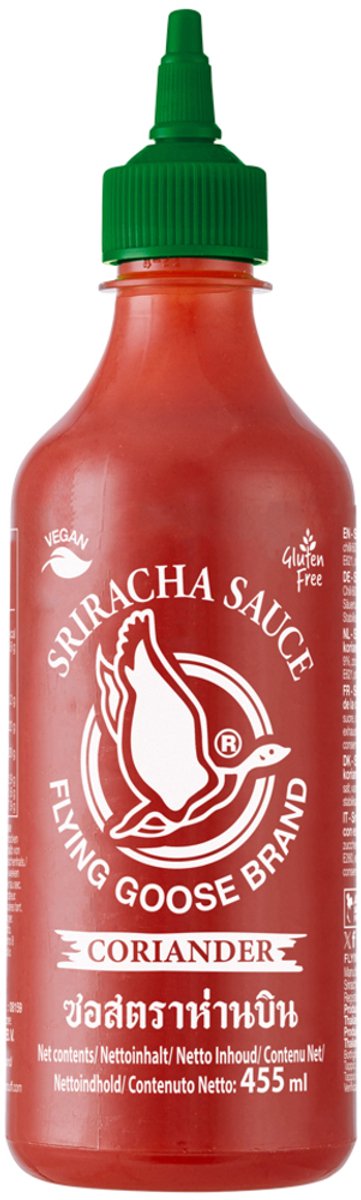 Flying Goose Srirachasaus Coriander 12 x 455 ml