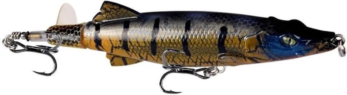 Vis Lokaas - Drijvende Popper - Vissen - Zachte Staart - 13 cm 16g - 05