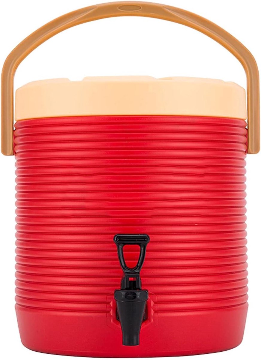 304 Roestvrijstalen Heetwaterdispenser, Geïsoleerde Drankdispenser, Draagbare Boiler Met Kraan En Handvat, Isolatievat Voor Warme En Koude Dranken/Transparant/12L