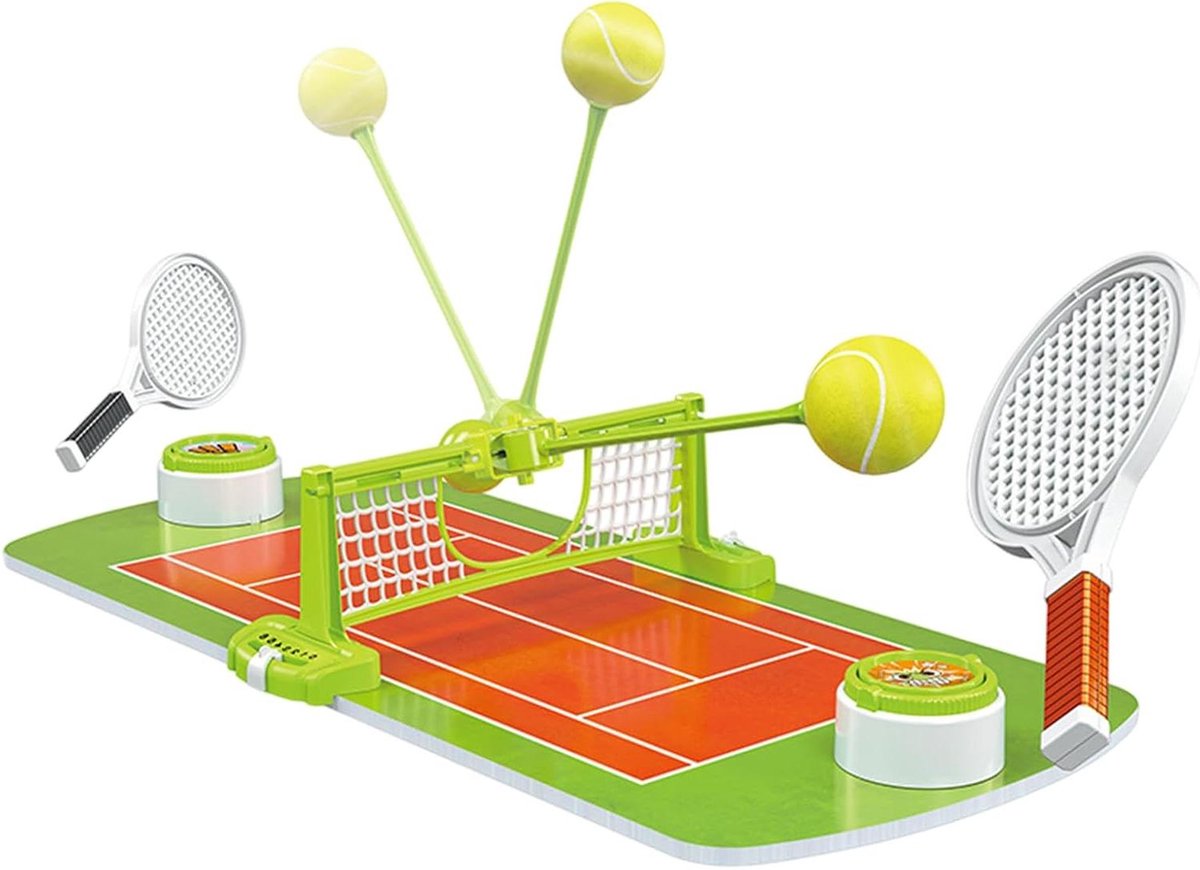 Mini tennisspel - Tafeltennis set - Familie spelplezier - Interactieve sportactiviteit - 35 x 265 cm - Uniek