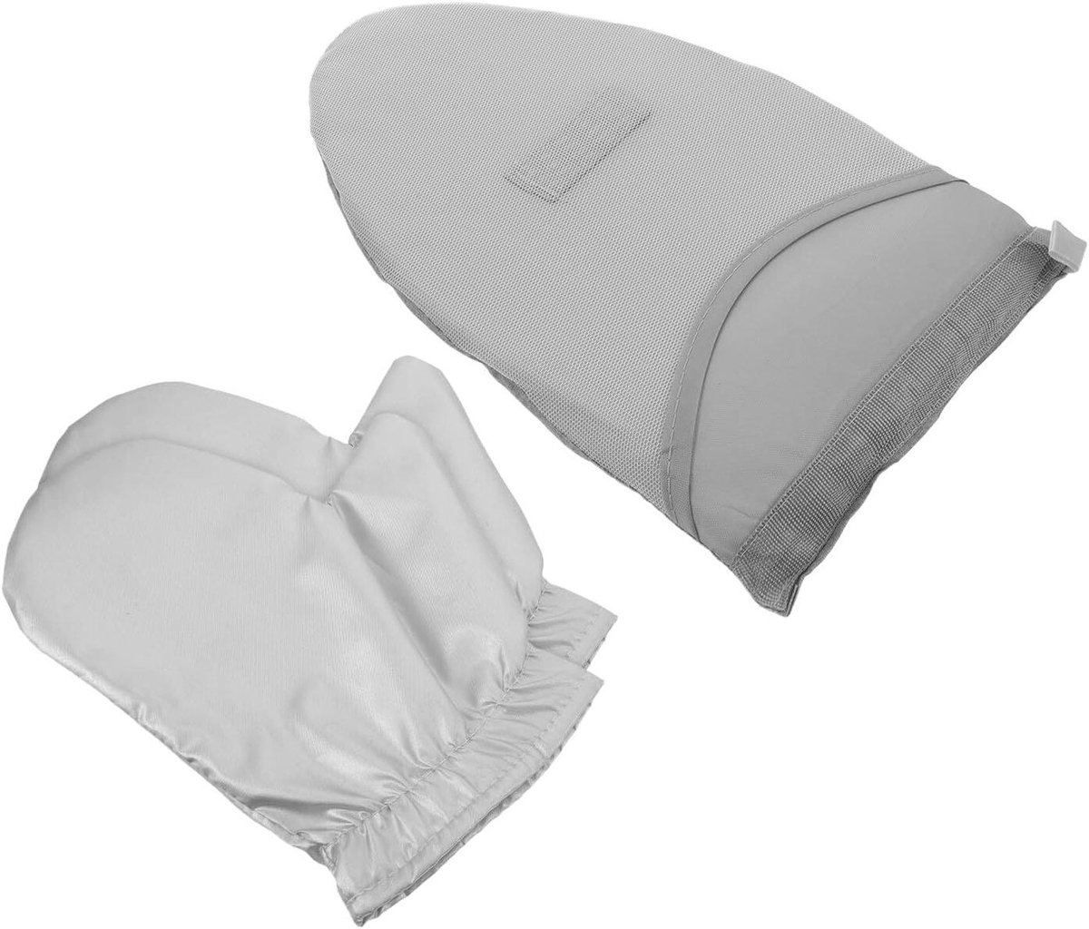 Strijkset Handschoen - Stoom Bescherming - Kreukvrij Kleding - Waterdicht Hittebestendig - 23 x 16 x 2 cm - Grijs