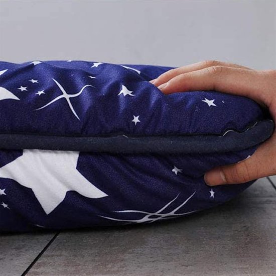 Japanse Vloermatras - Opvouwbare Futon Matras - Vloer Slapen - Extra Dikke Oprolbare Mat - 180x200cm - Ster — afbeelding 3