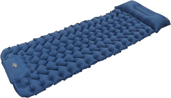 Opblaasbaar Slaapmatje - Kampeerslaapmat Outdoor Mat - Kamperen en Hiken - Ergonomisch Ontwerp - 32 x 17 x 10 cm — afbeelding 5