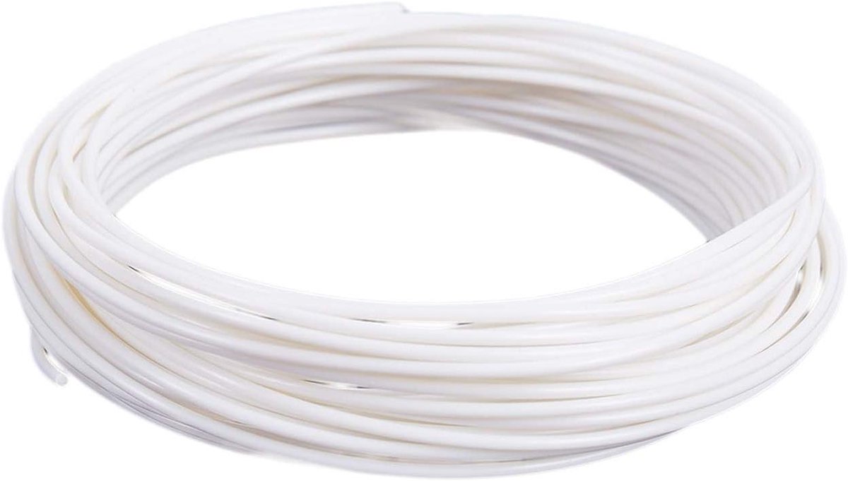 3D-printer pen filament - PLA filament - Creatief 3D-printen - 175 mm diameter - 10 meter - Wit