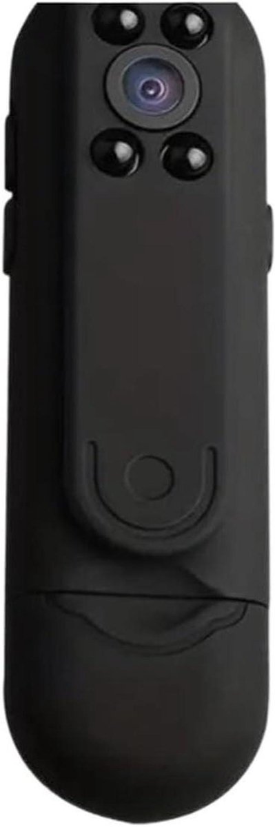 Draagbare Actiecamera - Vlog Camera - Video Opnemen - Magnetische Bevestiging - 1 cm - Zwart