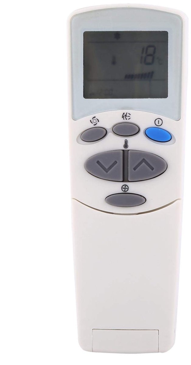 Dailygoody - Vervangende controller - Afstandsbediening airconditioner - Laag stroomverbruik - Draagbaar formaat - Eenvoudig te bedienen - Geschikt v