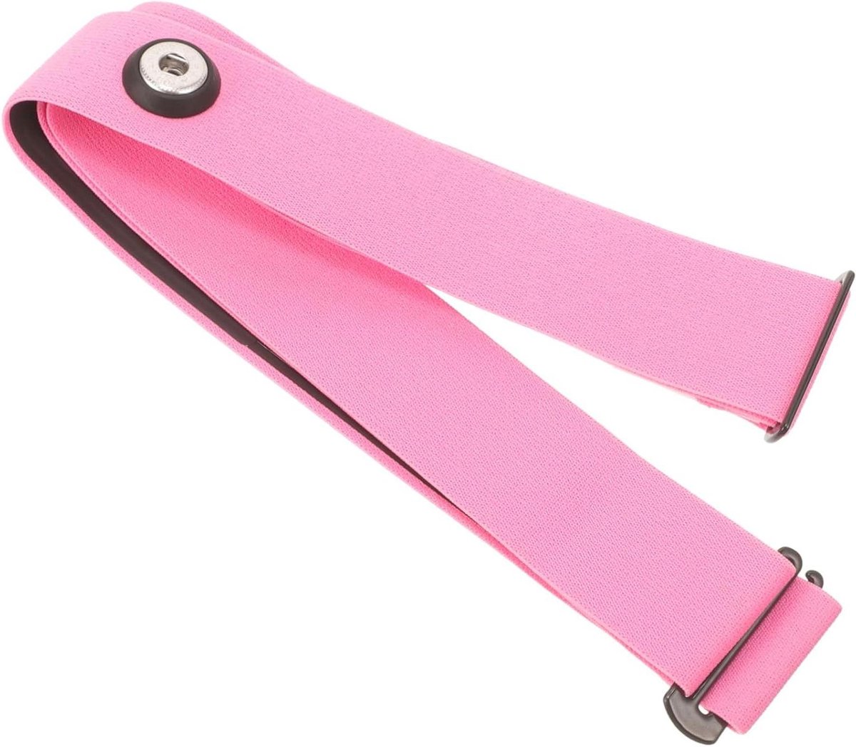 Hartslagmeter Borstband - Sportband Fixeerriem - Sportactiviteiten Monitoren - Verstelbaar Ademend Nylon - 33 cm - Roze