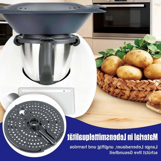 Aansluitstuk voor het schillen van aardappelen, wortelen en groenten met Thermomix accessoires — afbeelding 3