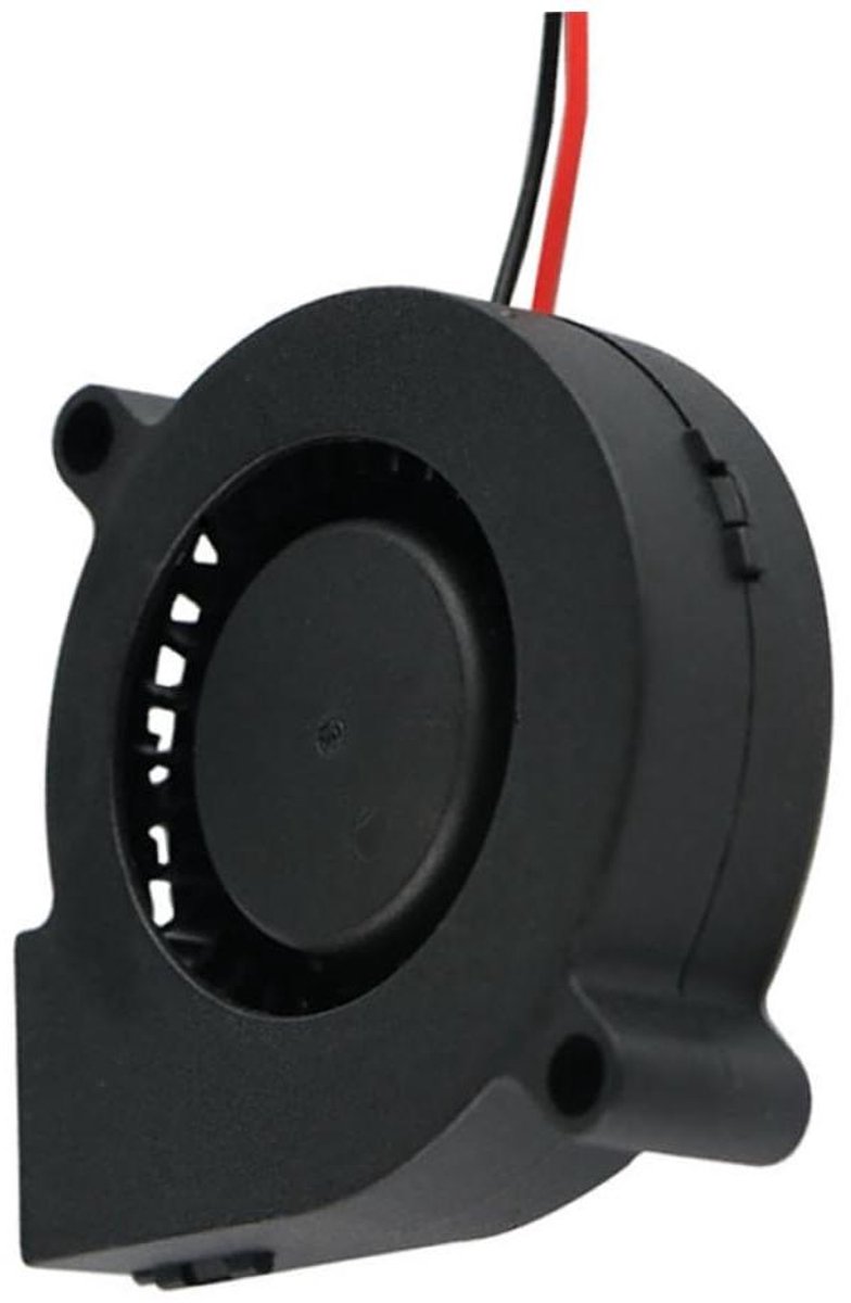 Koelventilator - Printer ventilator - 3D printer koelen - Hoge luchtstroom - 4x4x2 cm - Zwart