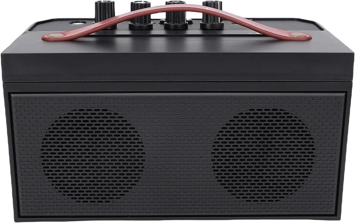 Gitaar Versterker - Draagbare Speaker - Muziek Oefenen - Met Bluetooth - 30W Vermogen - Zwart