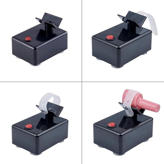 Mixer Machine - Vloeibare Schudder - Nagellak Mengen - Dynamische Vibratie - 85 cm - Zwart — afbeelding 3
