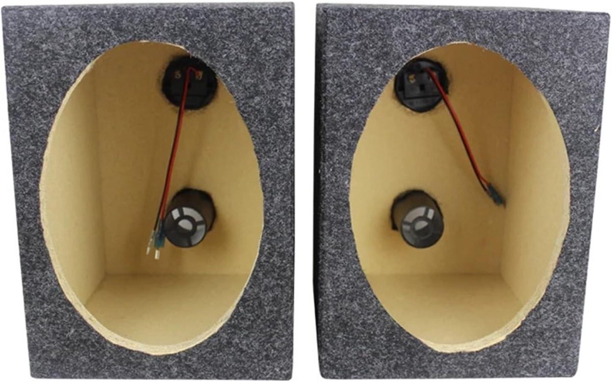 Lege Luidspreker Kasten - MDF Boxen - Auto Audio - Voor 6x9 Inch - 2 Stuks - Zwart