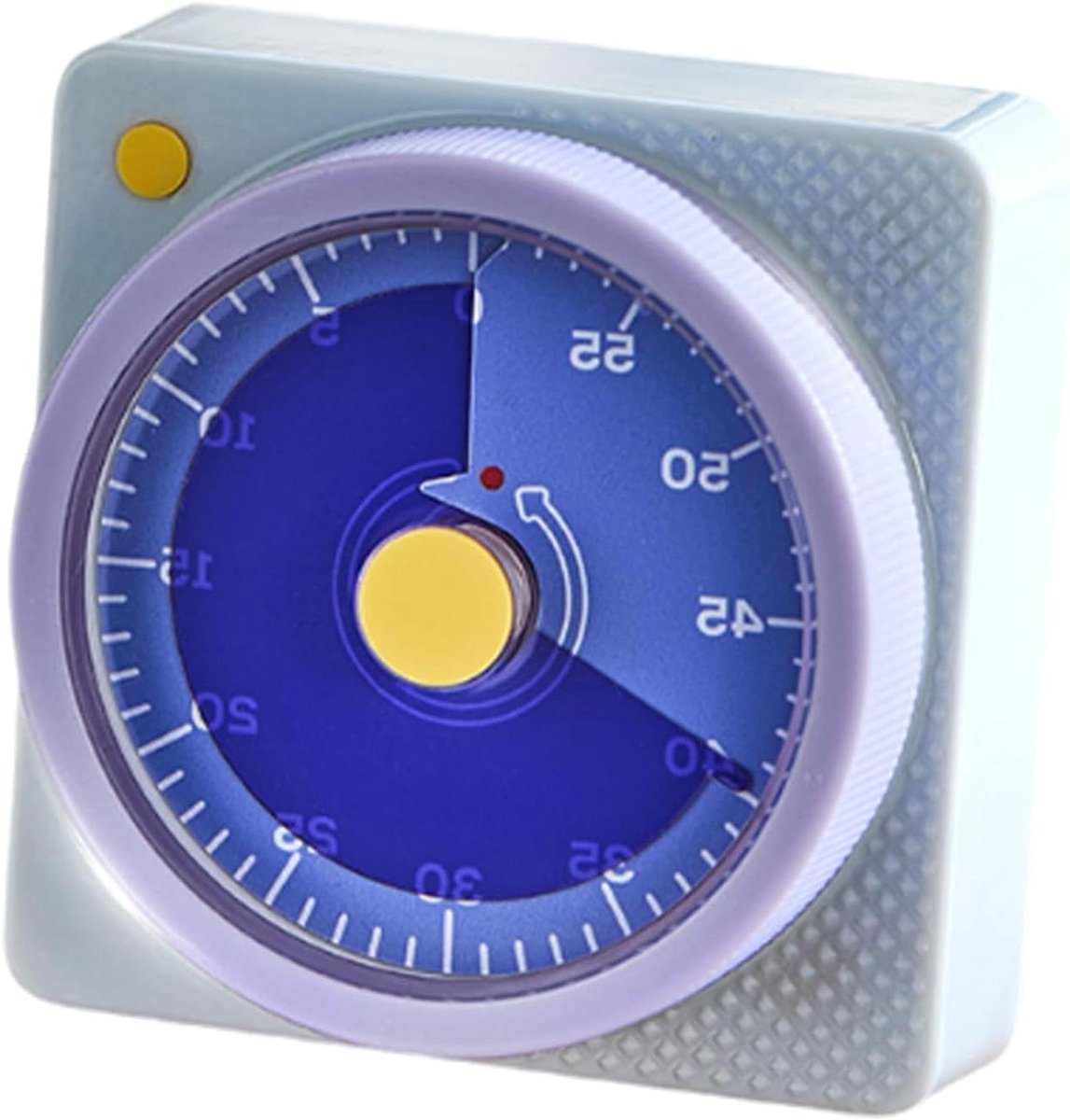 Magnetische Timer - Keukentimer Visueel - Koken en Leren - Stille Werking - 60 Minuten - Lila