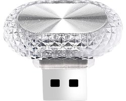 LED Interieurverlichting Auto - Sfeerverlichting Auto Decoratieve Lamp - Interieur Decoratie - Draagbaar USB Ontwerp