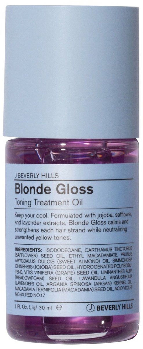 J Beverly Hills - Blonde Gloss Toning Treatment Oil