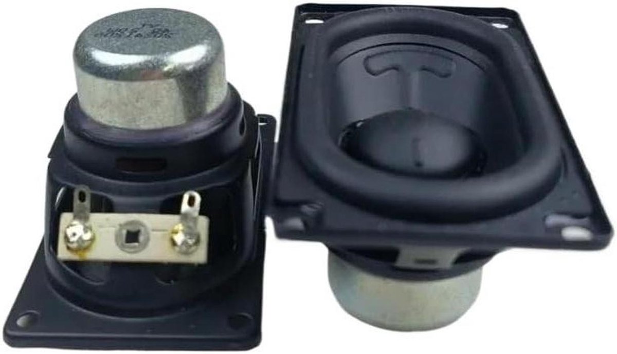 Mini Speaker Audio - Full Range Luidspreker - Draagbare Audio - Eenvoudige Installatie - 45x80mm - One Color