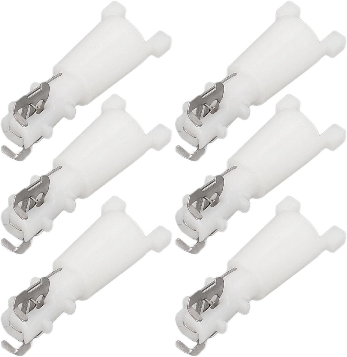 AMONIDA 20 Stuks Vervangende Kop voor Neushaartrimmer, Lichtgewicht Reisaccessoires voor Kleine Neustrimmer, met Reinigingsborstel Dagelijks Onderhoud