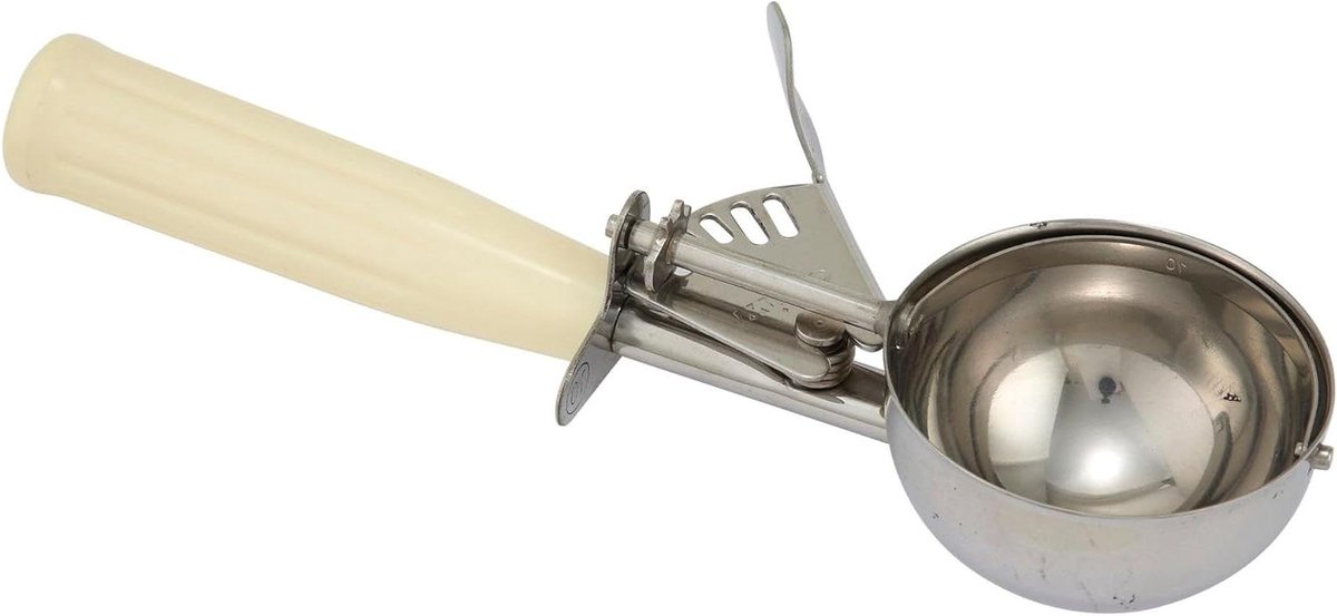 IJsschotel - Schep - Desserts Maken - NSF Gecertificeerd - 3.75 Ounces - Ivoor