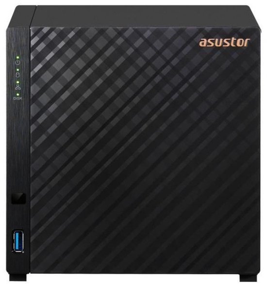 Asustor AS1204T NAS Tower Realtek RTD1619B 1 GB DDR4 0 TB ADM Zwart — afbeelding 2