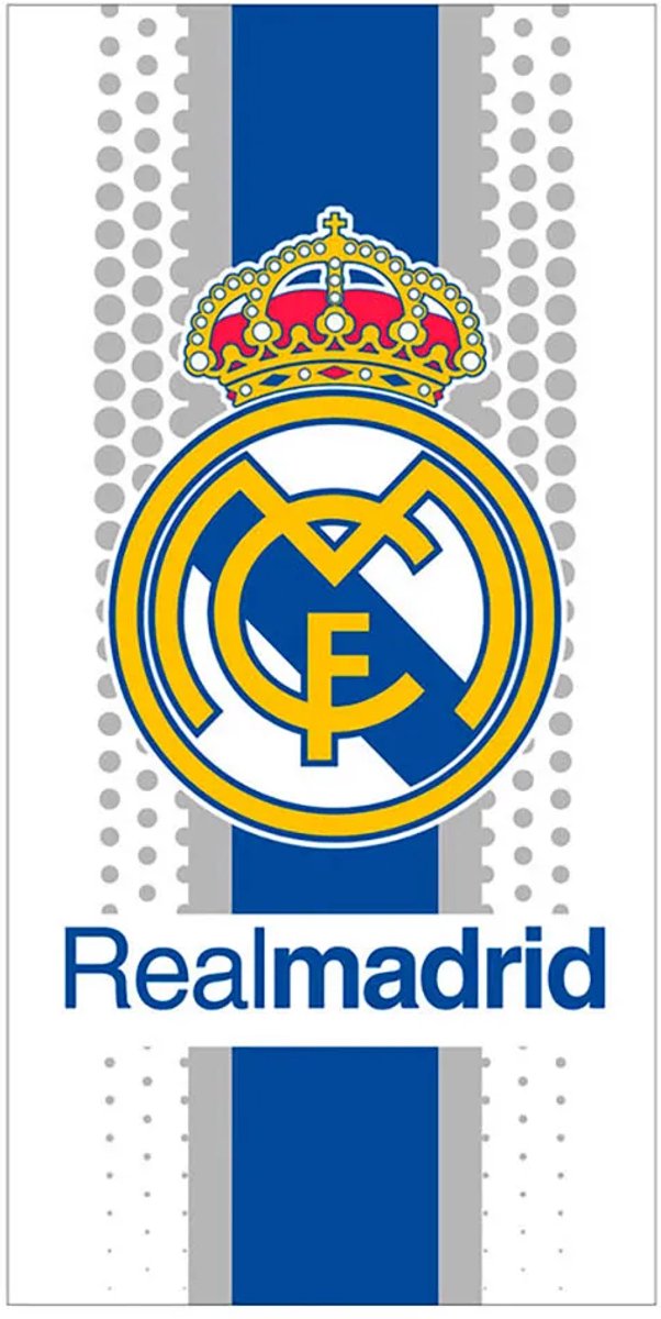 Real Madrid Handdoek - Strandlaken - Microfiber - Sneldrogend - 140 x 70cm