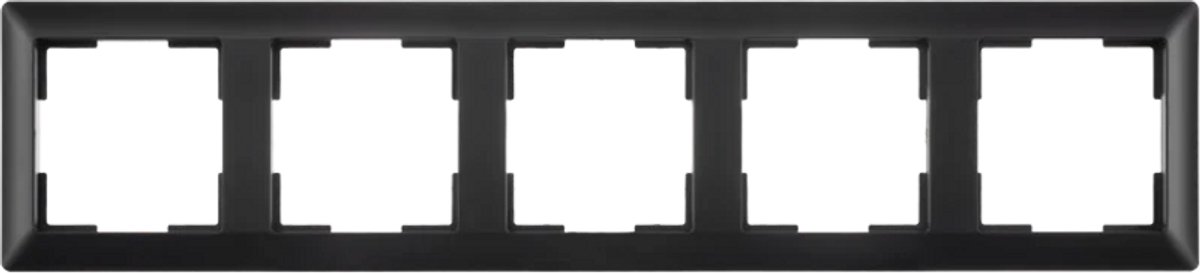 EMhub afdekraam 4-voudig - Vivo55 mat zwart (4090046)