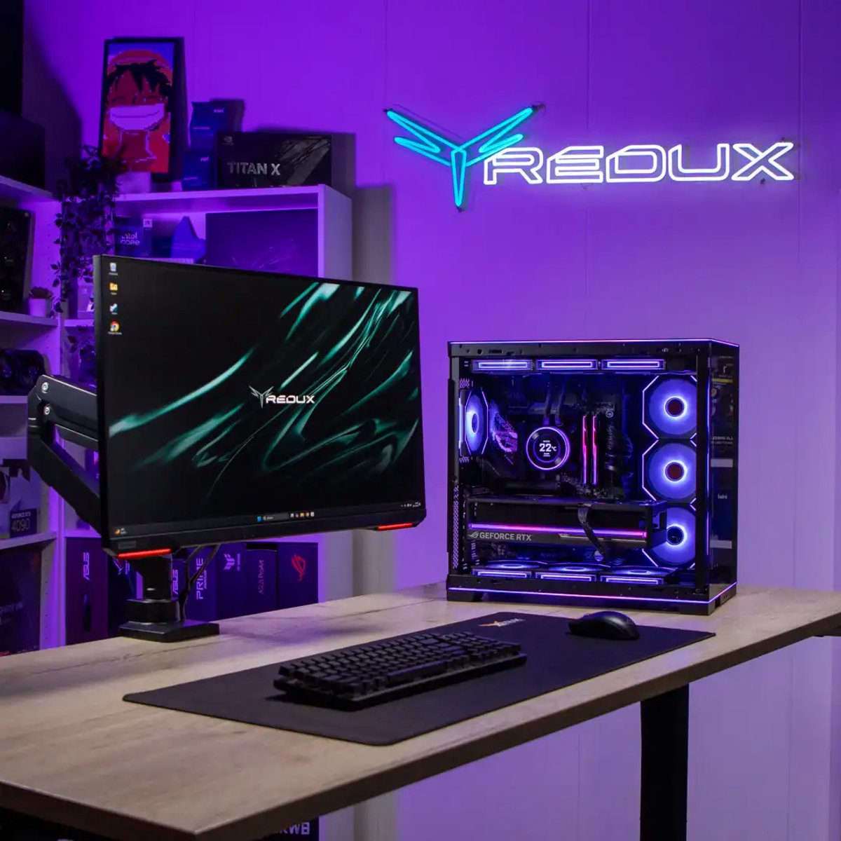Gaming PC | NVIDIA GeForce RTX 5090 | AMD Ryzen 7 9850X3D | 32GB RAM | Andromeda II AMD N59